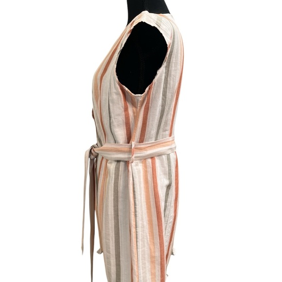 Skies Are Blue Striped V neck short romper size M - Picture 4 of 7